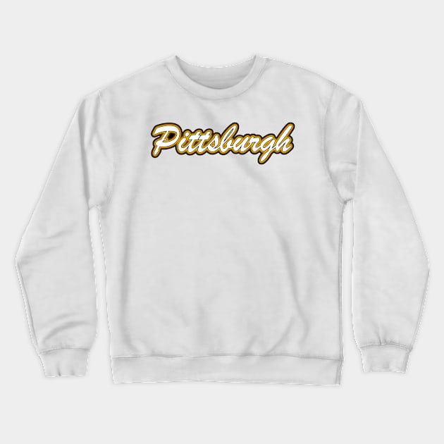 Football Fan of Pittsburgh Crewneck Sweatshirt by gkillerb
